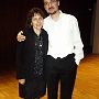 Con Marta Gulyas en el Auditorio Nacional de Madrid